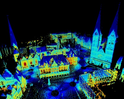 A LiDAR point cloud 